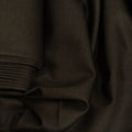 AL ANAKA English Cashmere-Feel Wool suiting — Espresso