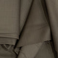 AL ANAKA English Cashmere-Feel Wool suiting — Olive Brown