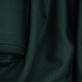 AL ANAKA English Cashmere-Feel Wool suiting — Racing Green