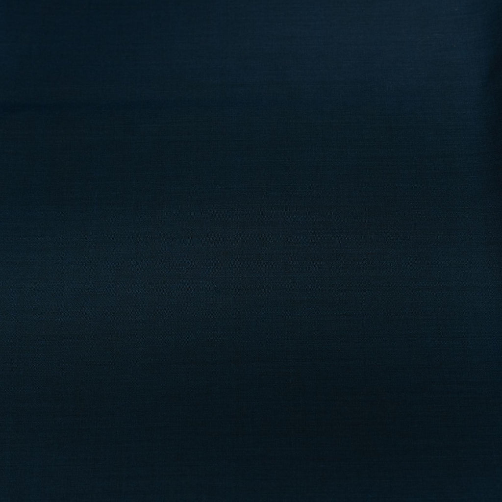 AL ANAKA English Wool suiting — Petrol Blue