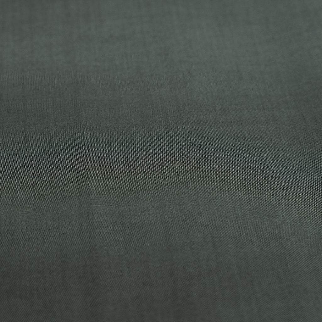 AL ANAKA English Wool suiting — Charcoal Green