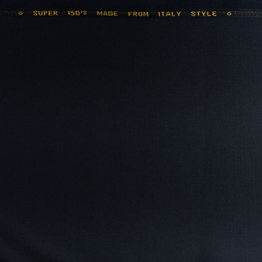 AL ANAKA Italian suiting — Midnight Navy