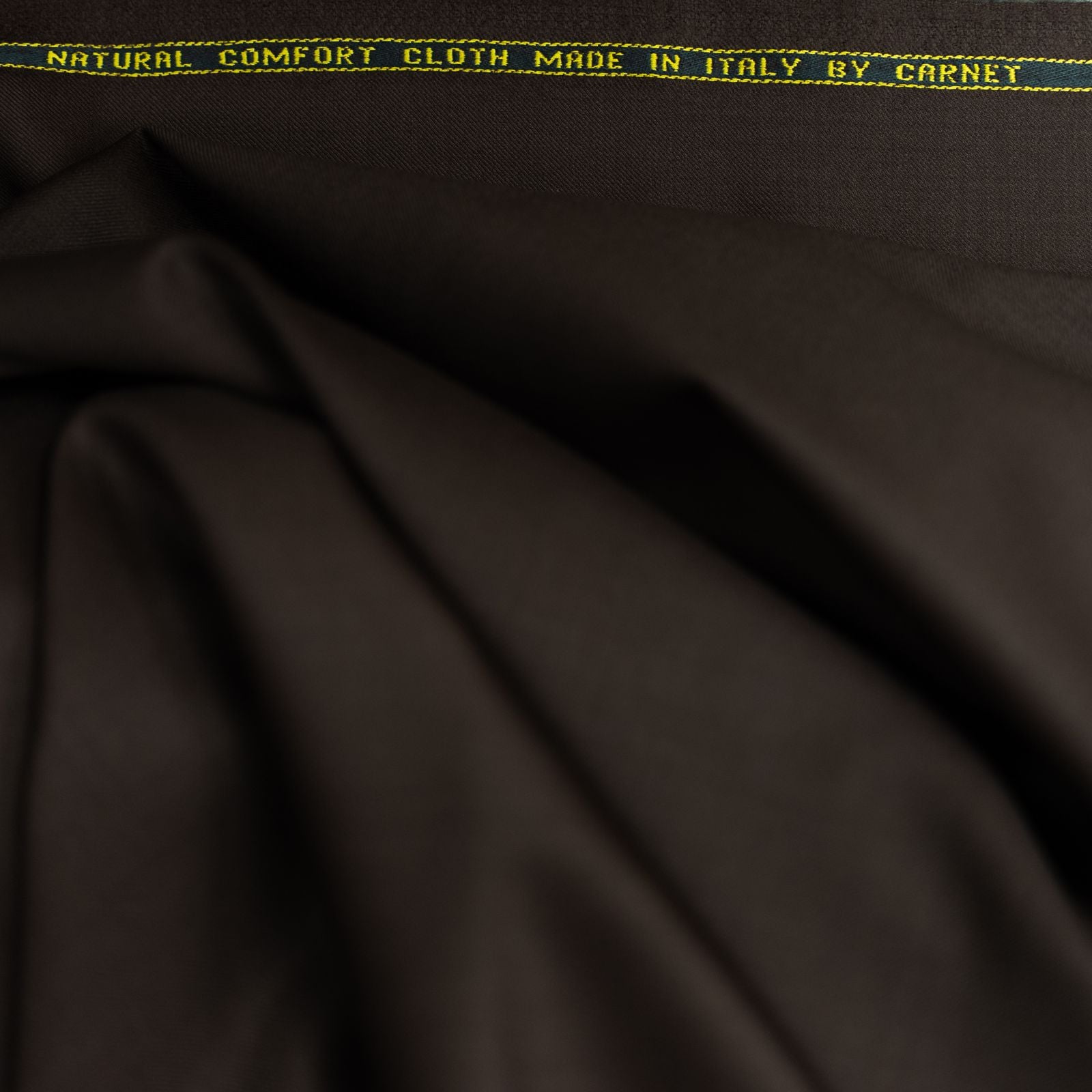 AL ANAKA Italian suiting — Cocoa Brown