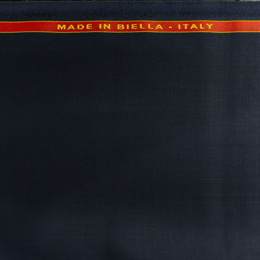 AL ANAKA Italian suiting — Biella Navy