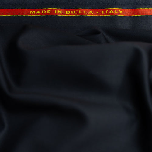 AL ANAKA Italian suiting — Biella Navy