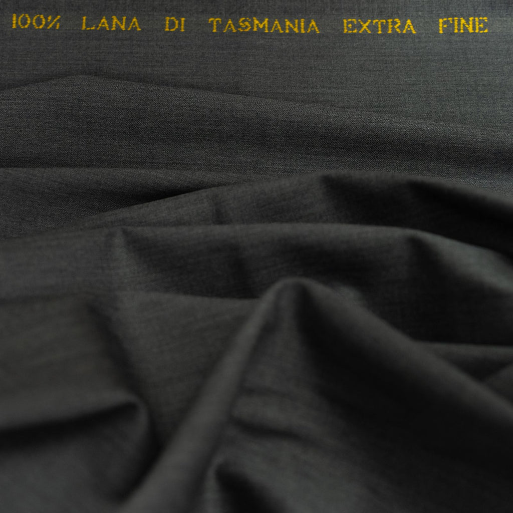 AL ANAKA Italian suiting — Tasmanian Grey