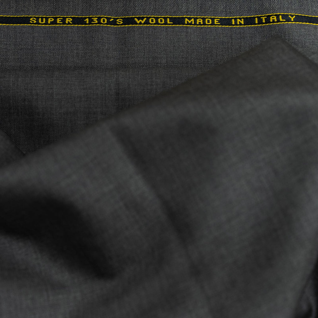 AL ANAKA Italian suiting — Steel Grey