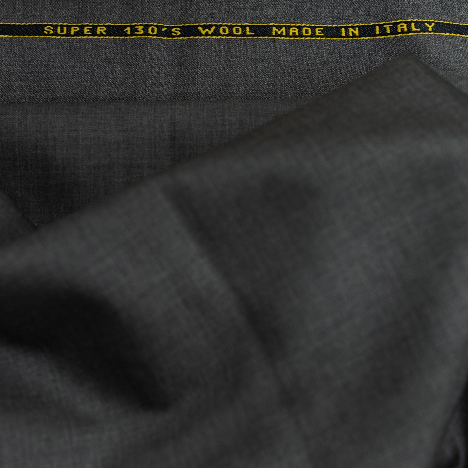AL ANAKA Italian suiting — Steel Grey