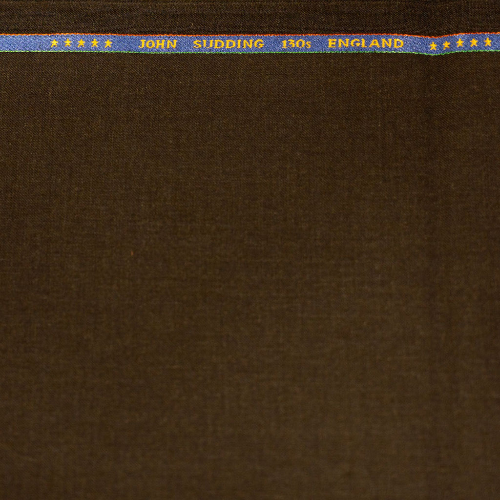 AL ANAKA Mixed Plain suiting — Chocolate