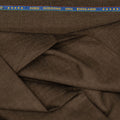AL ANAKA Mixed Plain suiting — Chestnut