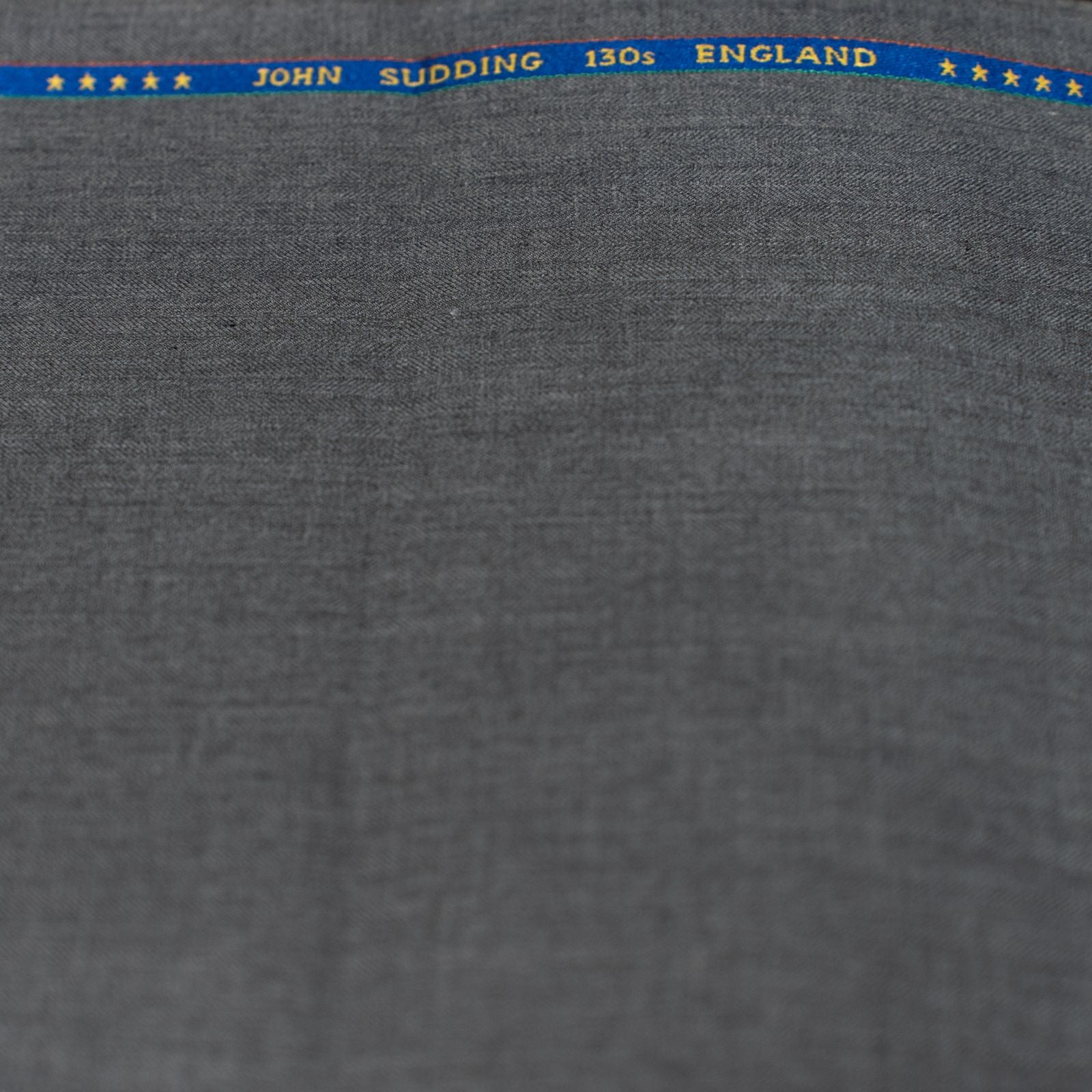AL ANAKA Mixed Stripe suiting — Light Grey