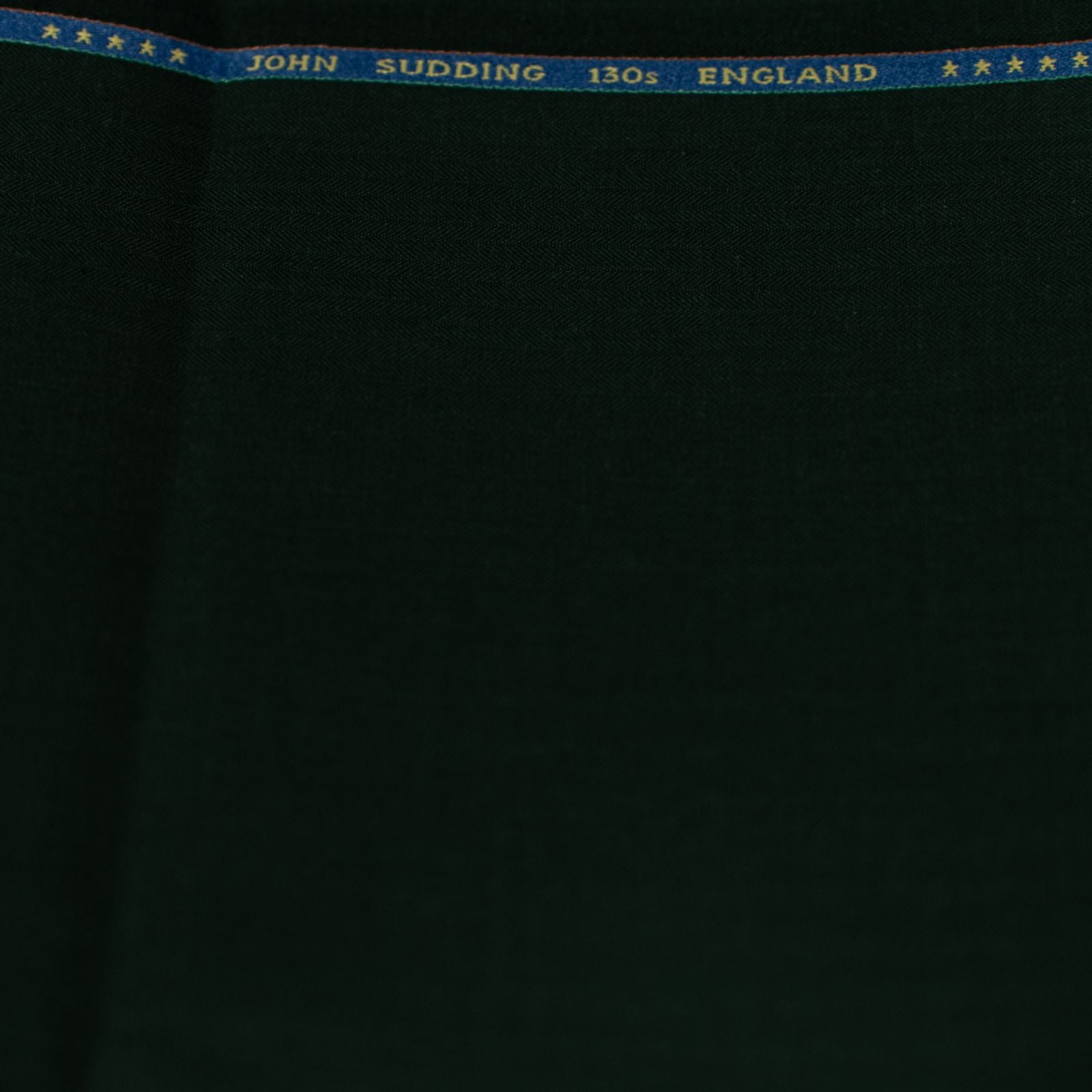 AL ANAKA Mixed Stripe suiting — Racing Green