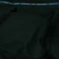 AL ANAKA Mixed Stripe suiting — Racing Green