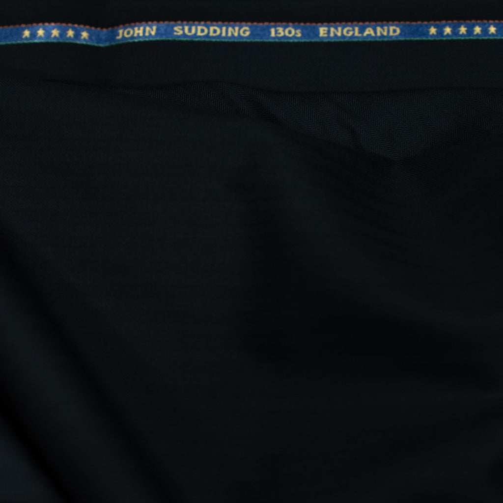 AL ANAKA Mixed Stripe suiting — Midnight