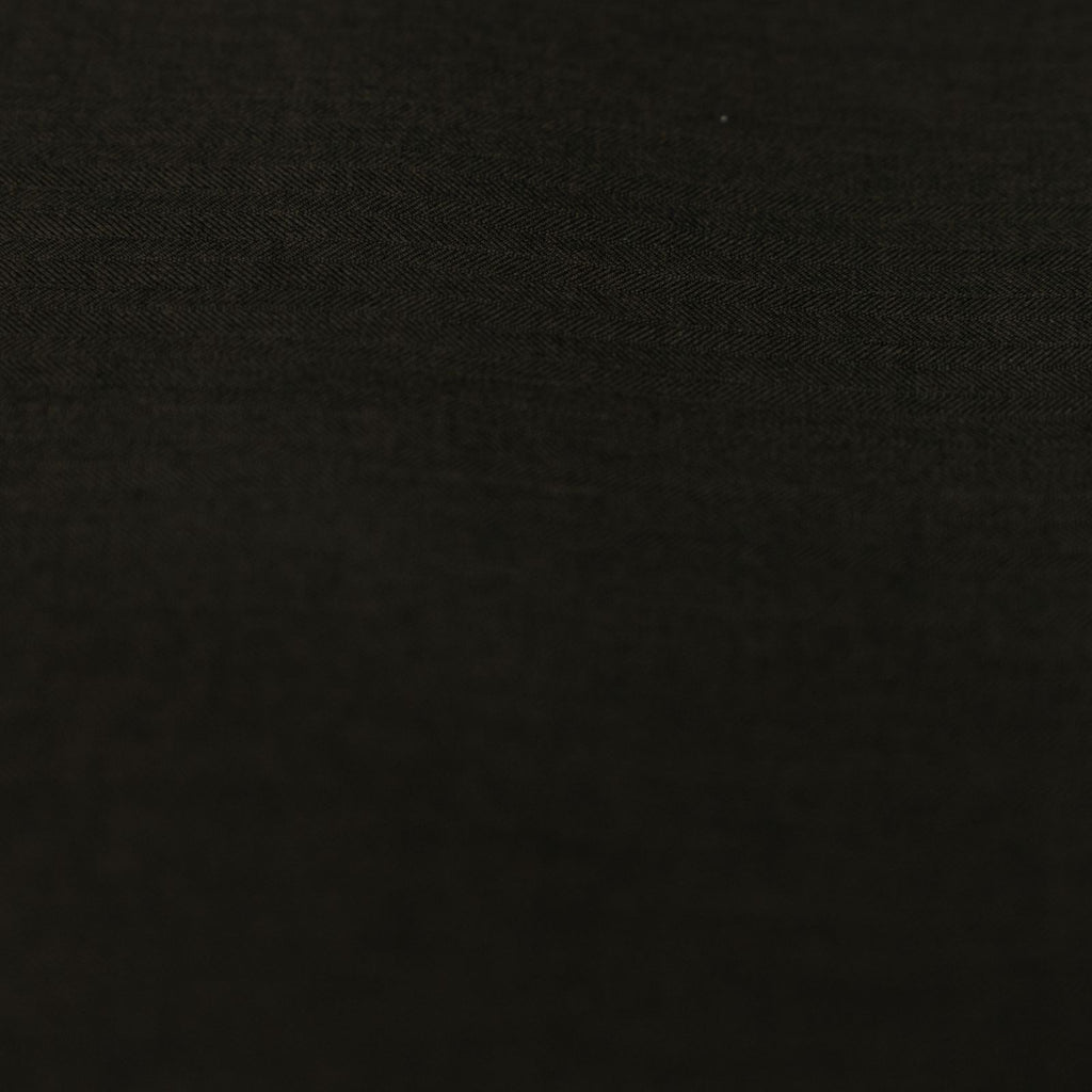 AL ANAKA Mixed Stripe suiting — Espresso