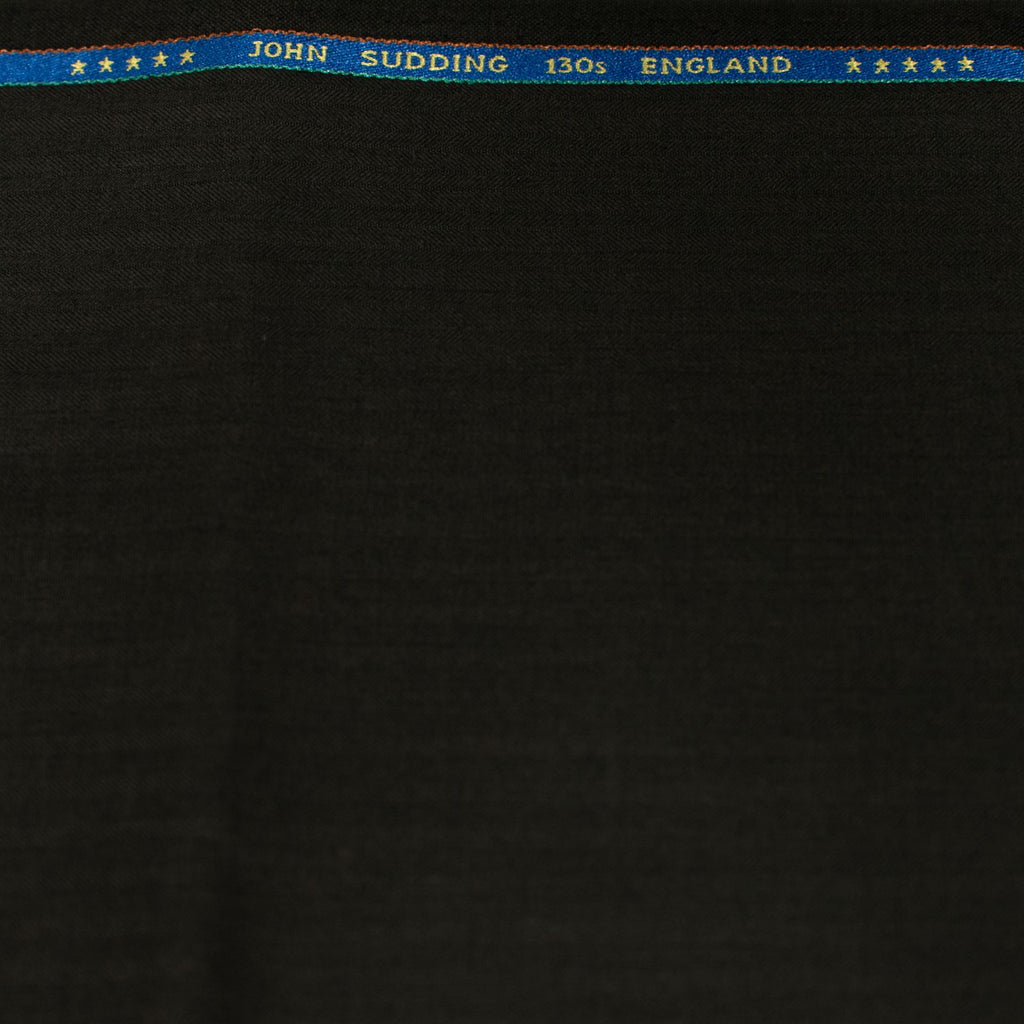AL ANAKA Mixed Stripe suiting — Espresso