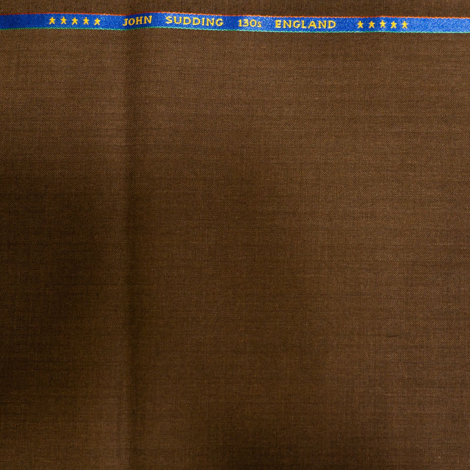 AL ANAKA Mixed Stripe suiting — Tobacco