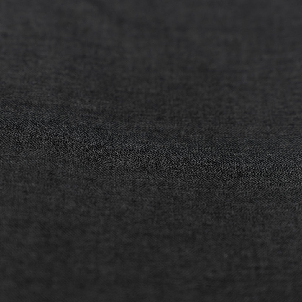 AL ANAKA Mixed Stripe suiting — Charcoal